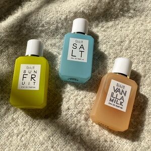 Ellis Brooklyn Eau de Parfum Trio - Sunfruit, Salt, Vanilla Milk - 7.5ml each